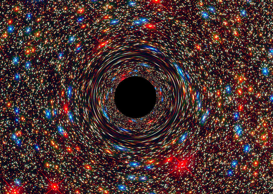 Black Hole Digital Art by Filip Schpindel | Pixels