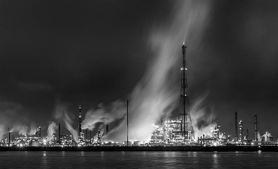 Antwerp Photograph - Black Industry by Els Keurlinckx