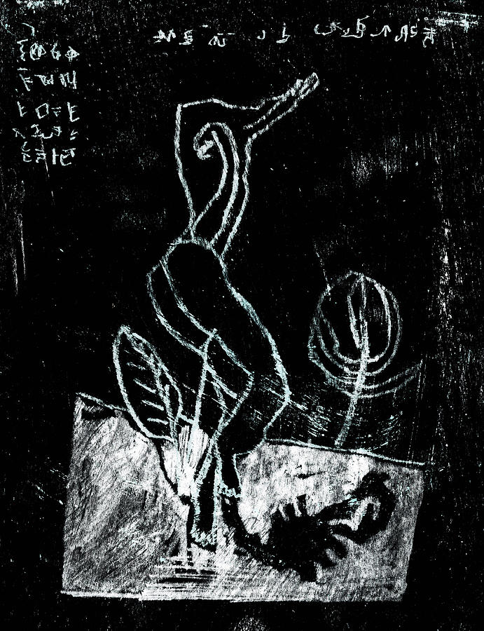 Black Ivory Issue 1b75a Drawing by Edgeworth Johnstone