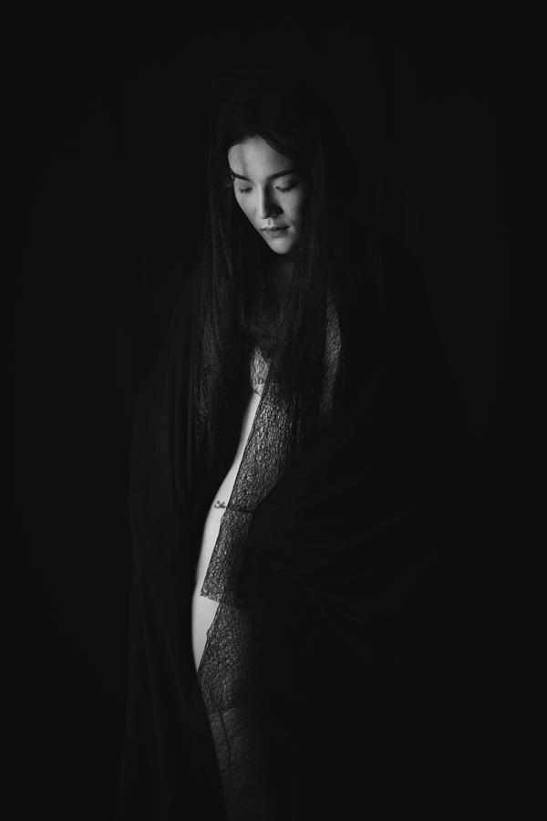 Black Lace Photograph by Thanakorn Chai Telan