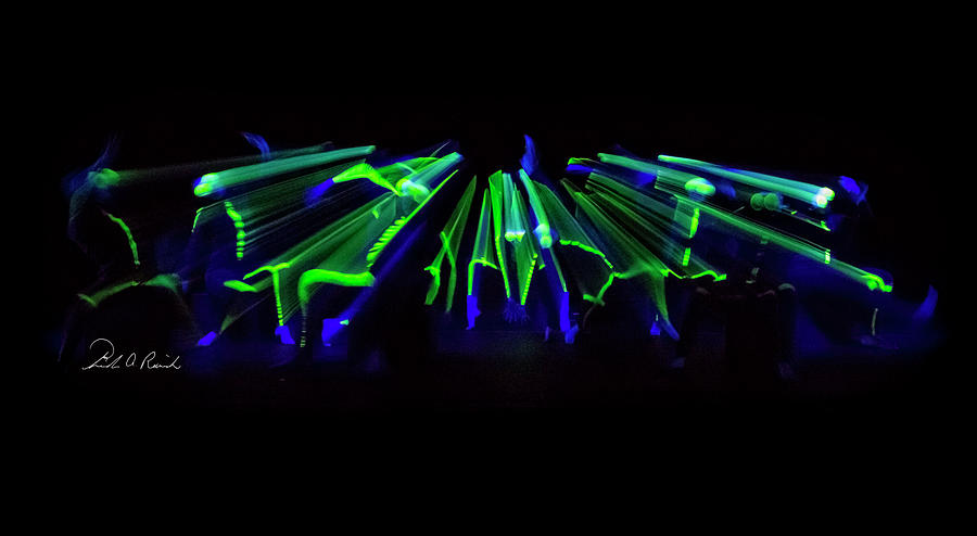Black Light Movement Photograph by Frederic A Reinecke