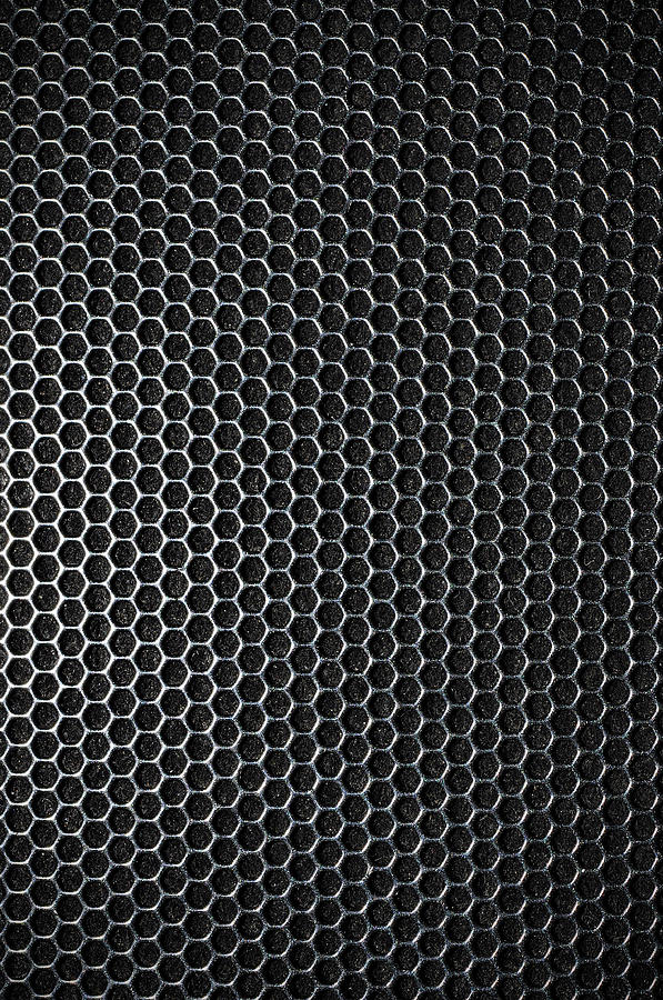 Black Metal Mesh Background Made Up Of by Dp photo