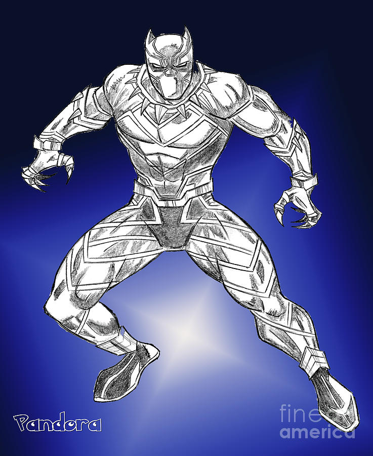 pose practice Black Panther by demonic-brute on DeviantArt