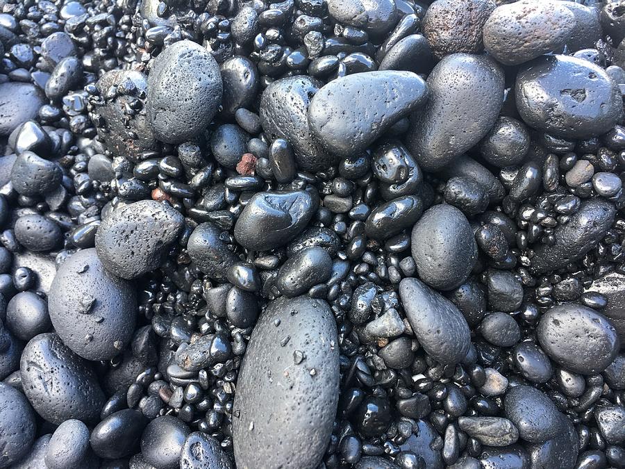 Black Sand Beach Photograph by Kat Tancredi - Fine Art America