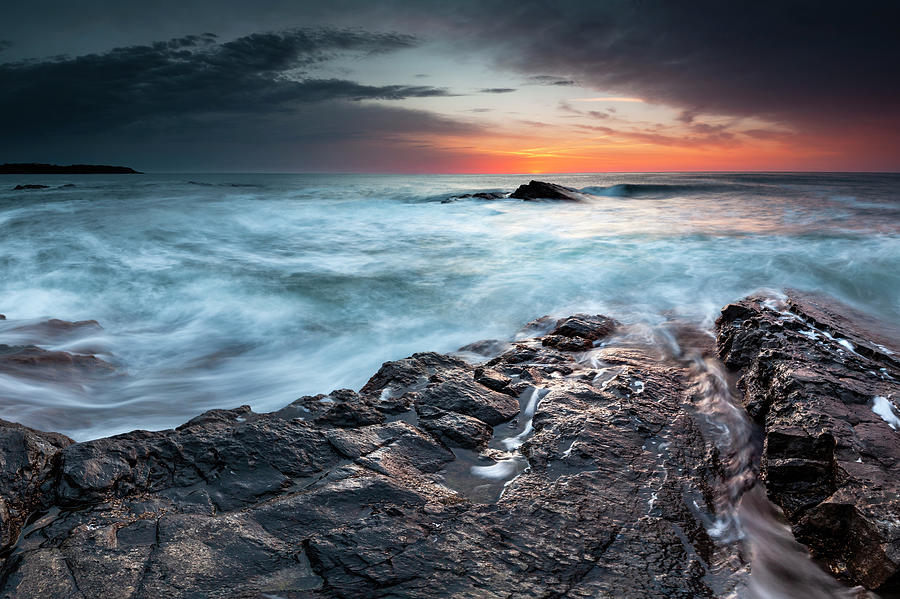 Black Sea Rocks Photograph by Evgeni Dinev