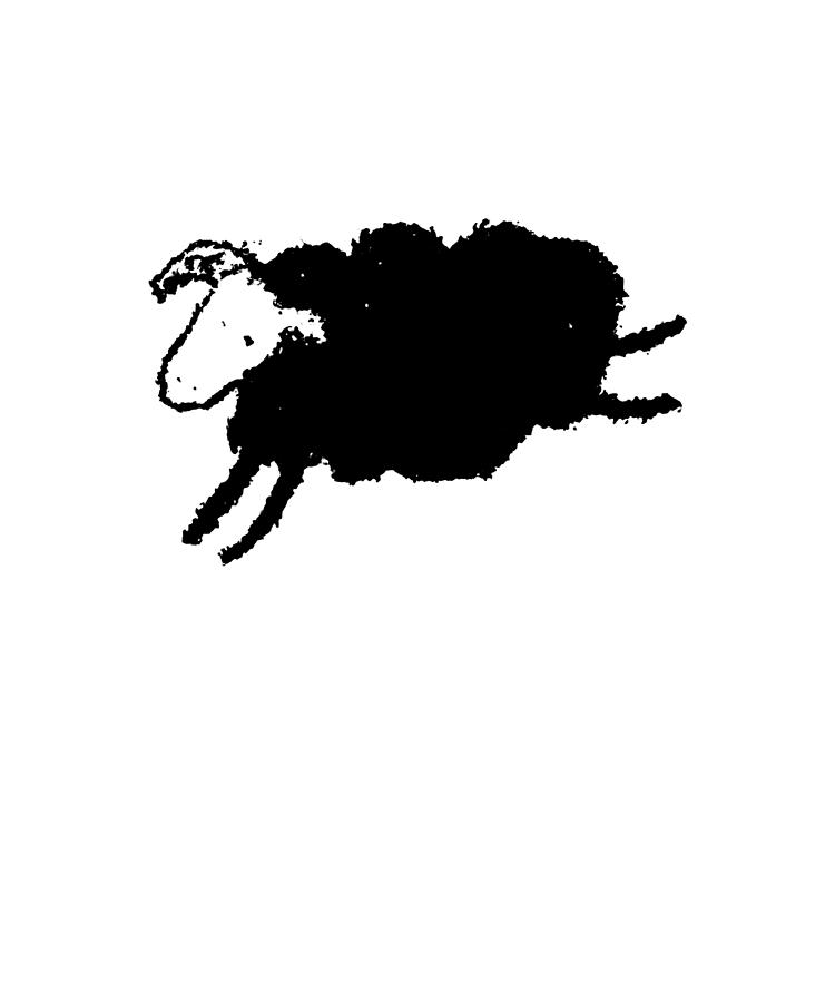 BLACK SHEEP Humorous Rock Band Funny Family Farm Animal Tee farm Digital  Art by Thomas Brunker - Pixels