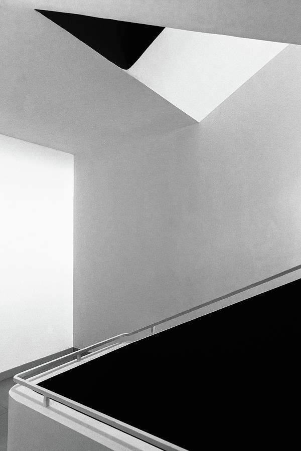 Black And White Photograph - Black Spaces by Olavo Azevedo