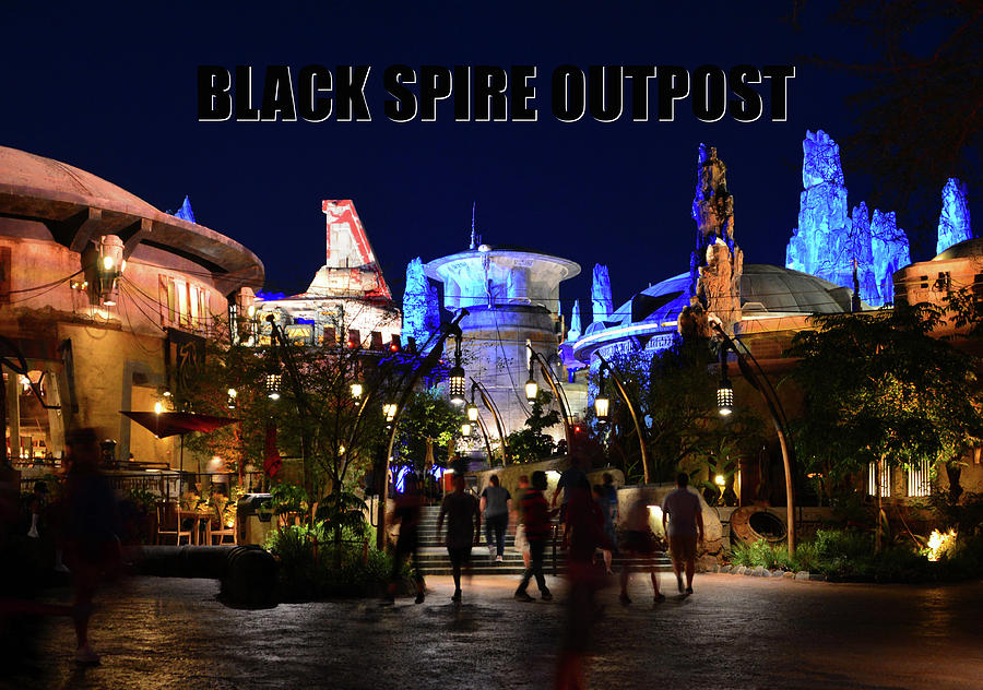 Black Spire Outpost photo poster A Photograph by David Lee Thompson