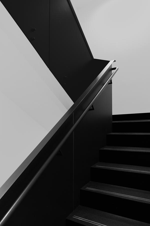 Black Stairs Photograph by Olavo Azevedo