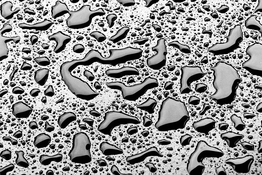 Black Water  Patterns Photograph by Tristan Savatier