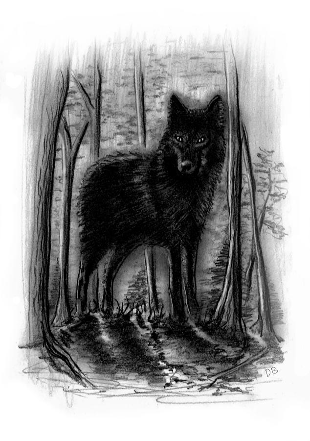 Dog Breed DeviantArt Drawing Black Wolf PNG 1157x691px Dog Breed  Animal Art Black And White Black