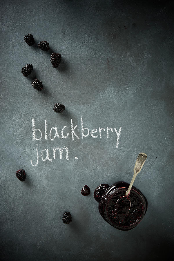 Blackberry Jam Photograph by Lew Robertson