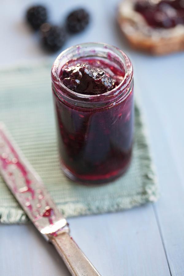Blackberry Jelly Photograph by Martina Schindler
