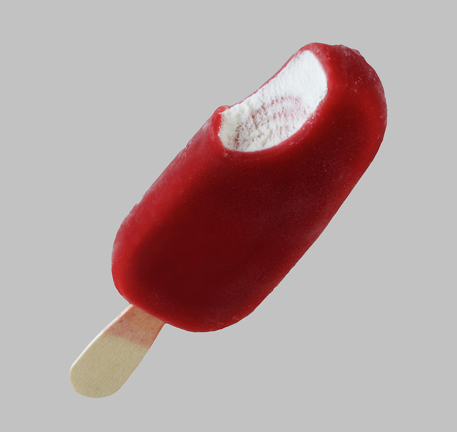 Blackcurrant Ice Lolly Photograph by Frank Adam