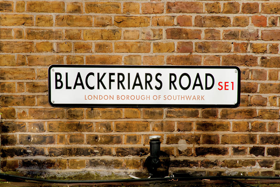 Blackfriars Road Photograph by Greg Fortier