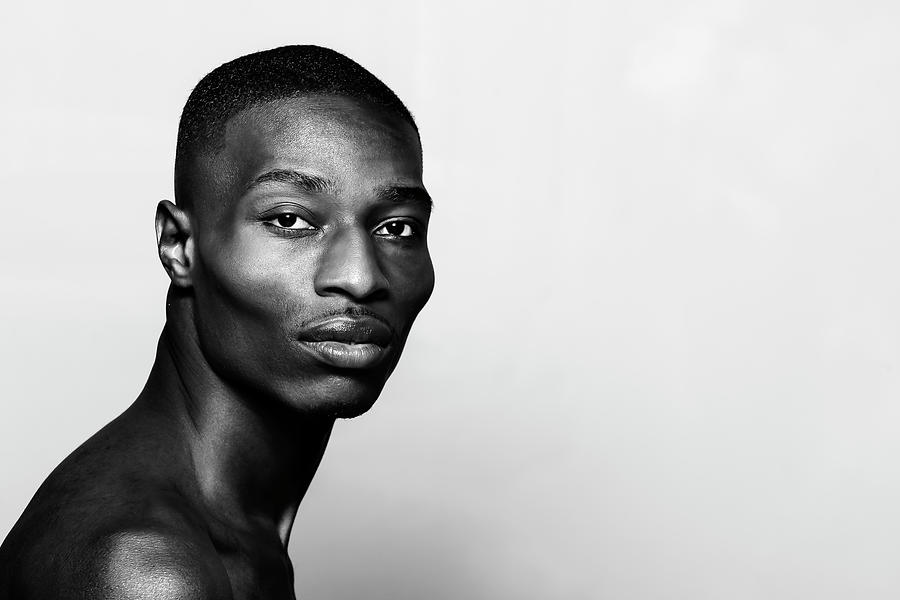 Black_male_dancer_dracinc_portrait Photograph by Dracinc /  Donn Thompson