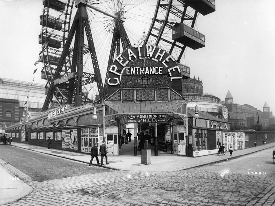 Blackpools Wheel Photograph by London Stereoscopic Company