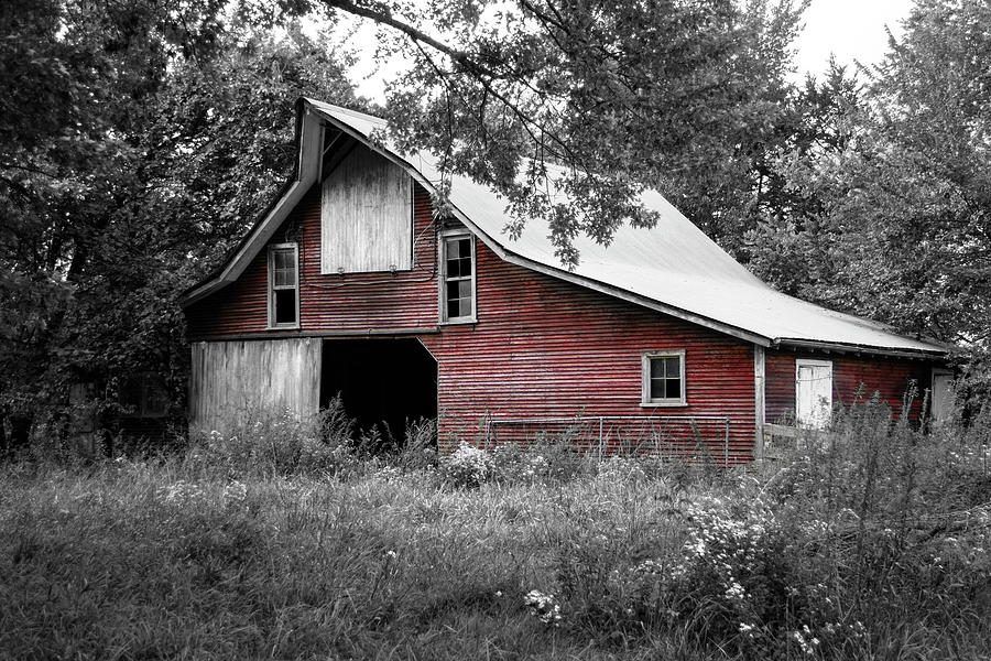 Blacks Red Barn Photograph