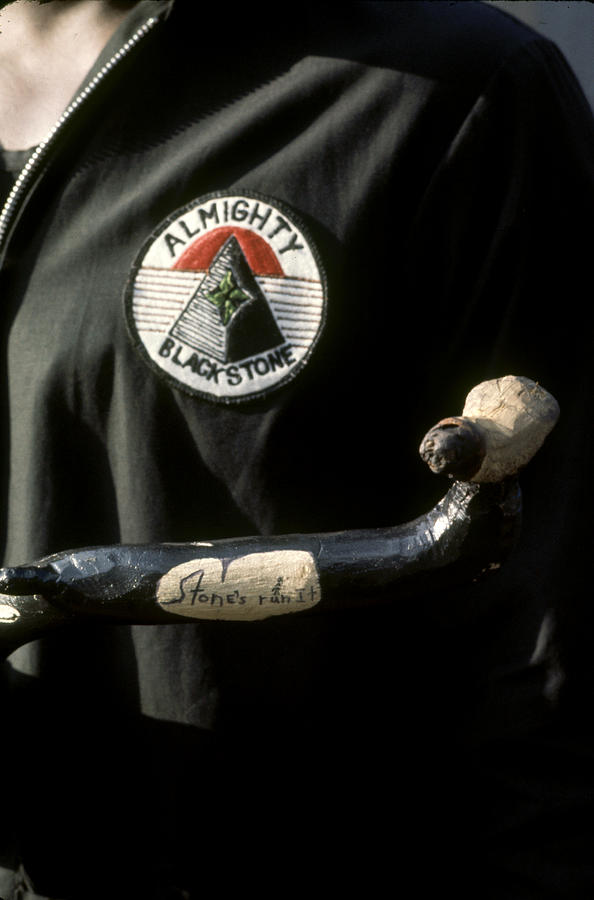 Blackstone Rangers Logo Photograph by Declan Haun