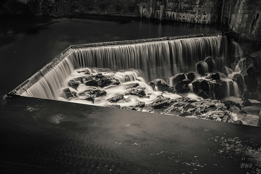 Blackstone River I Pawtucket Toned Photograph by David Gordon