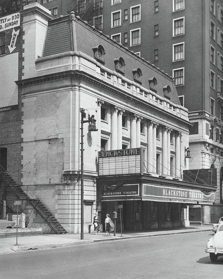 Blackstone Theater Photograph by Chicago History Museum
