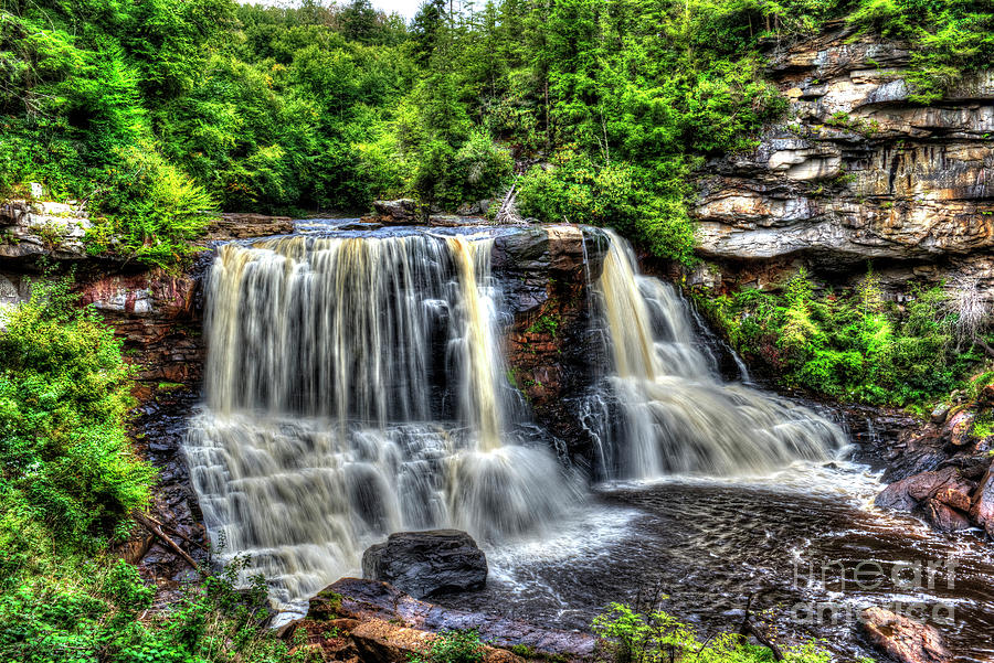 Blackwater Falls, Allegheny Mountains, Blackwater Falls State Park ...