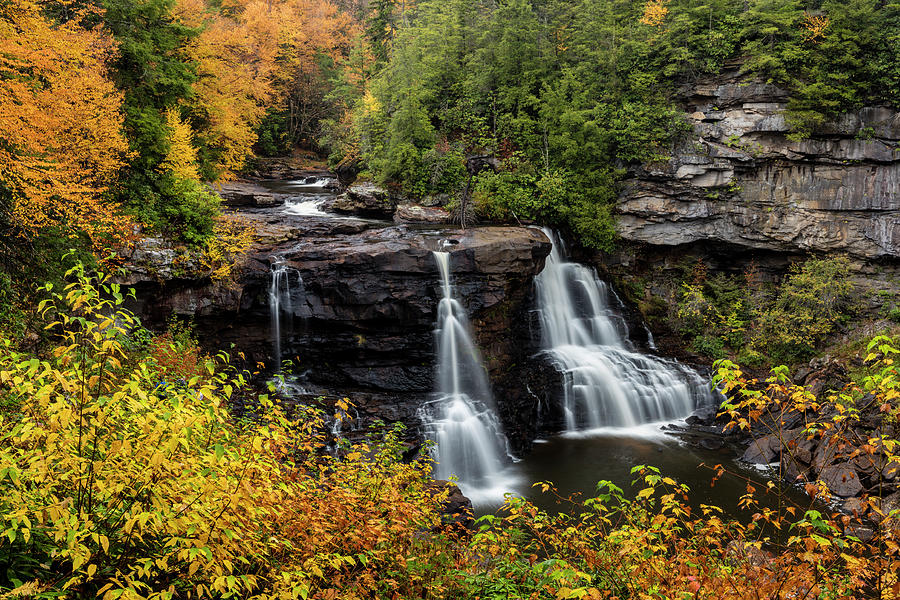 Appalachian Mountains Photograph - Blackwater Falls In Autumn by Chuck Haney Appalachian Mountains Photograph - Blackwater Falls In Autumn by Chuck Haney