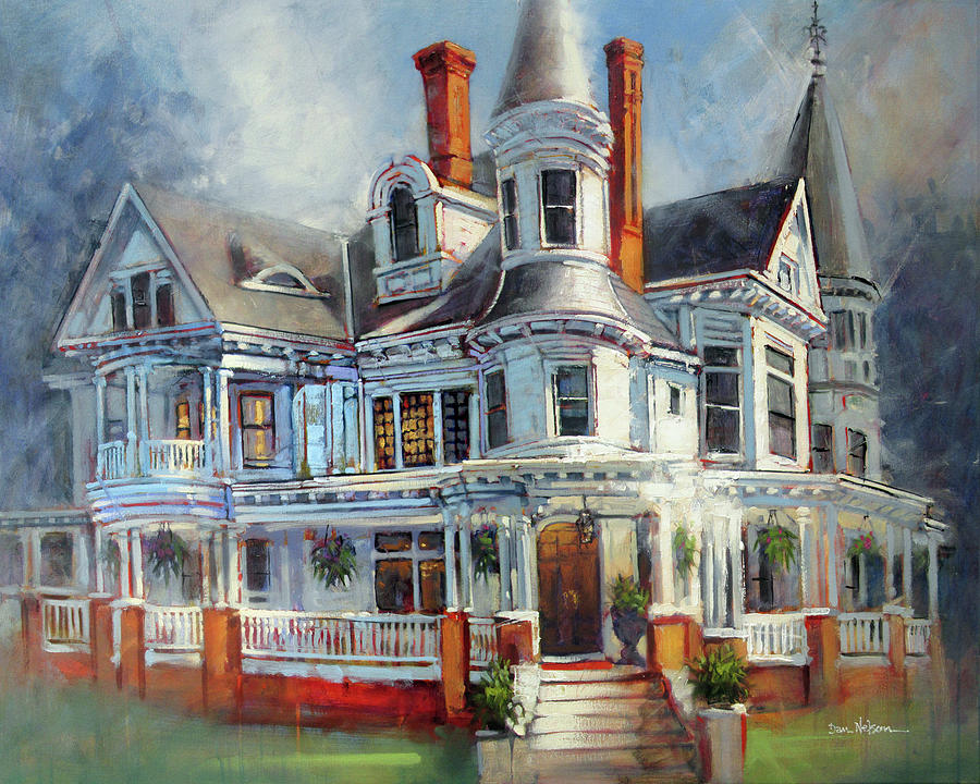 Blades House, New Bern Painting