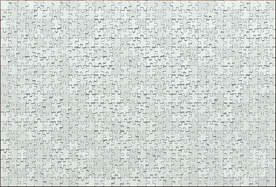 Blank Jigsaw Puzzle by Ktsdesign/science Photo Library