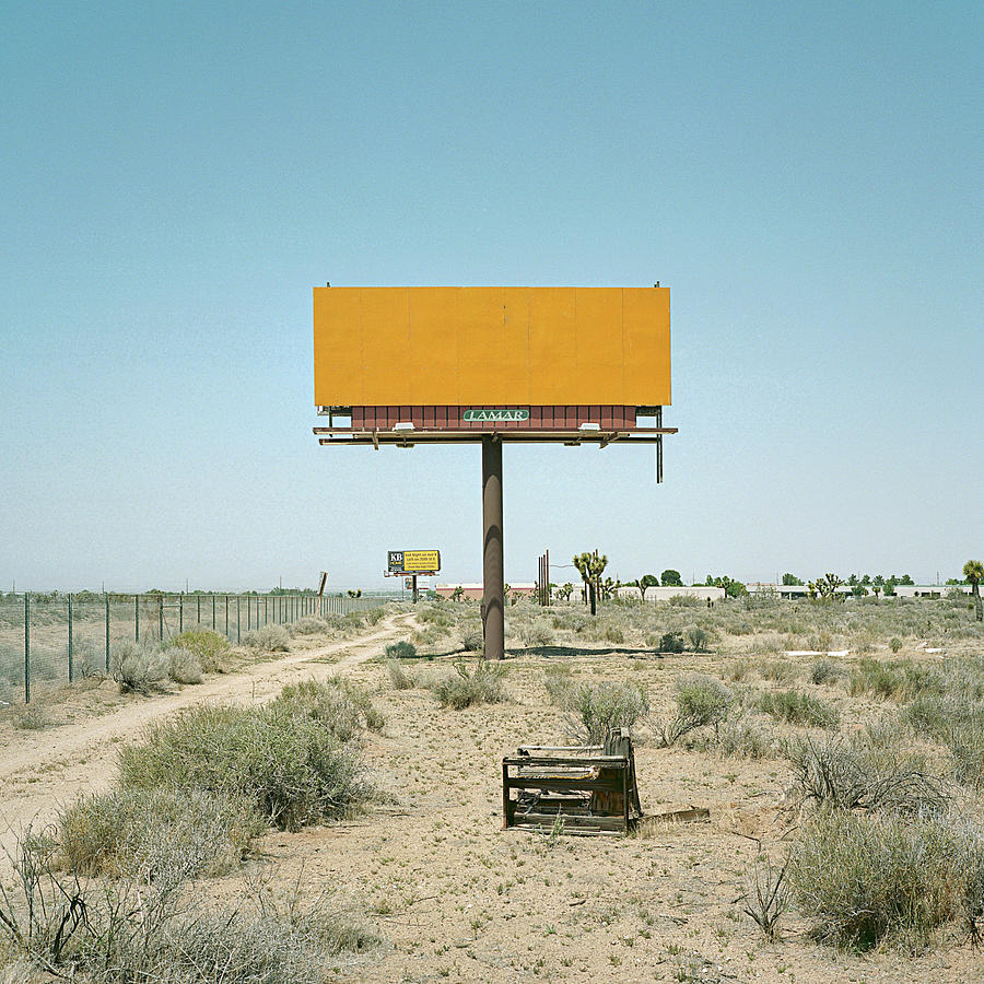 Blank Yellow Billboard Photograph by Eyetwist / Kevin Balluff