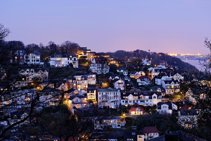 Blankenese District On The Elbe River Photograph by Axel Schmies