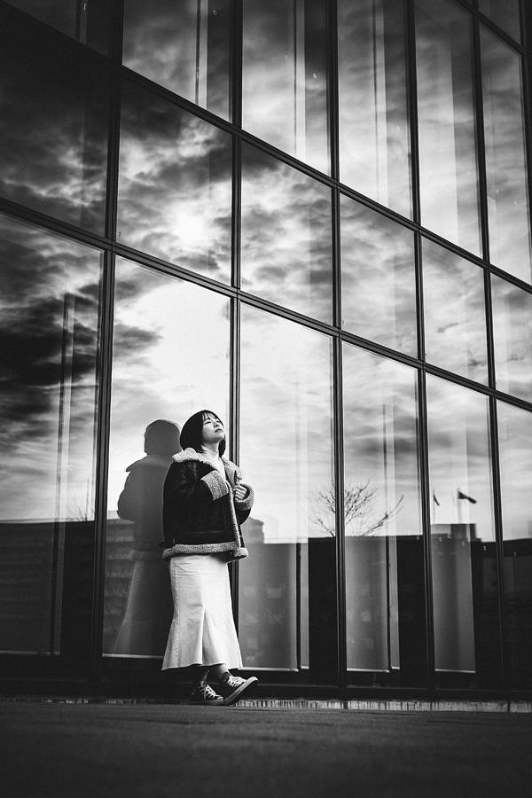 Portrait Photograph - Blazing Sky by Tadafumi Yoshiura