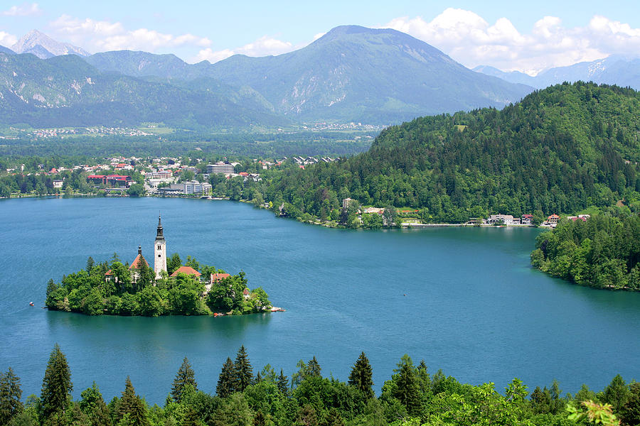 Bled Lake, Slovenia Photograph by Viorika