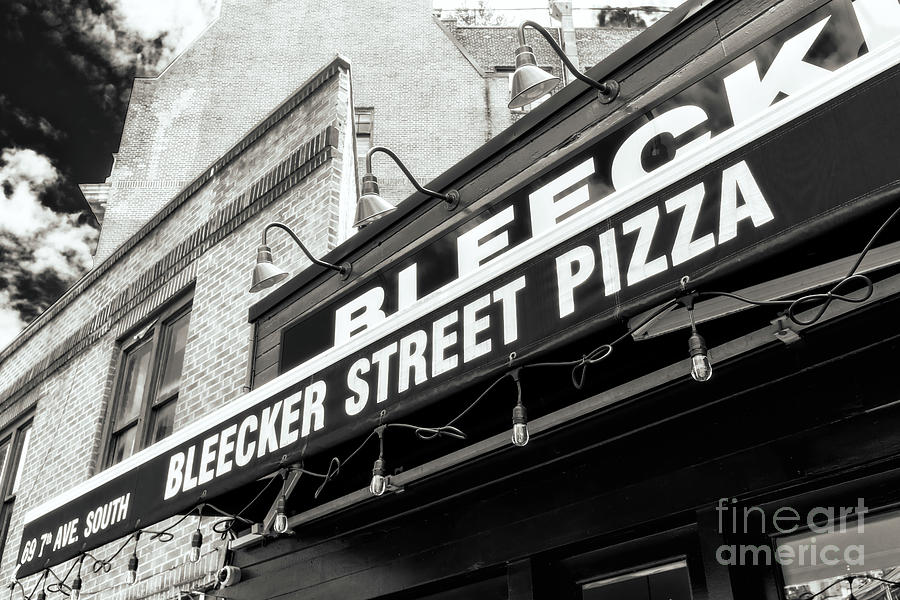 Bleecker Street Pizza Greenwich Village Photograph by John Rizzuto