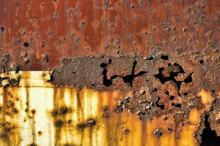 Bleeding Rust Photograph by Bj S