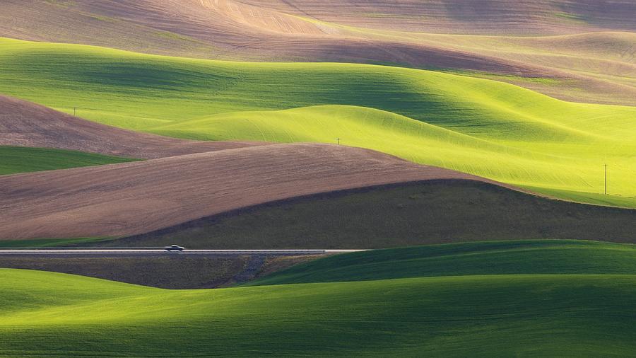 Farm Photograph - Blending Colors by Danny Gao