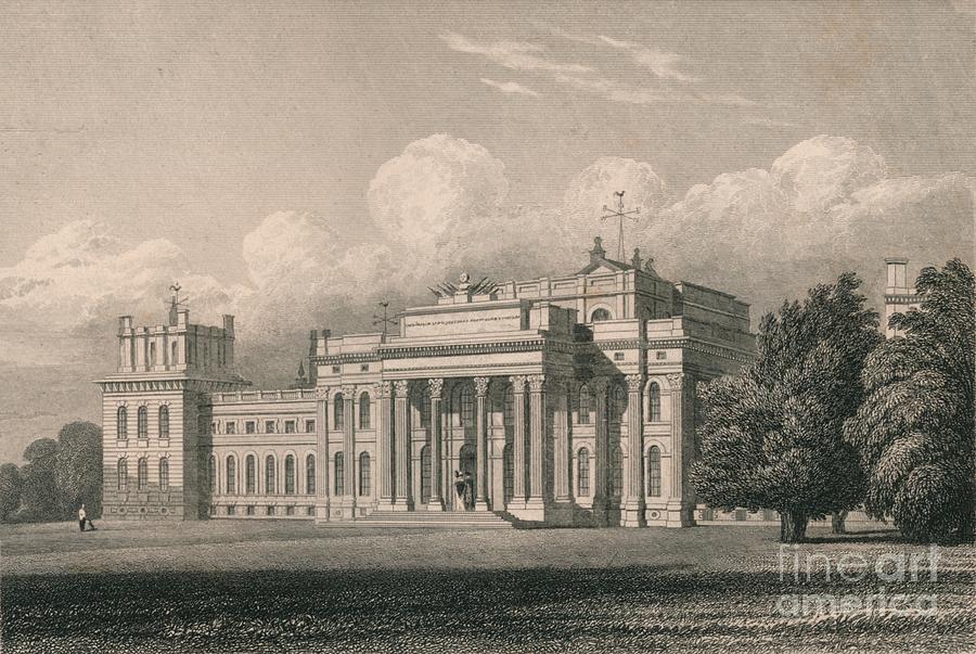 Blenheim Drawing by Print Collector