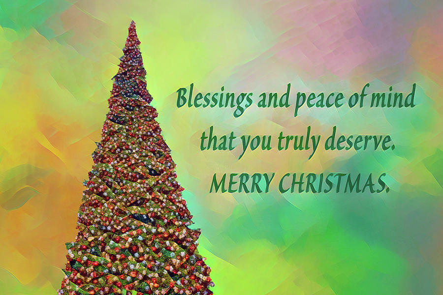 Blessings and Peace of Mind that You Truly Deserve 4 Digital Art by Linda Brody