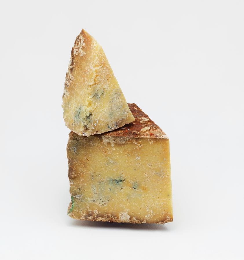 Bleu De Termignon cheese From Savoy, Rhone-alpes, France Photograph by Jean-marc Blache