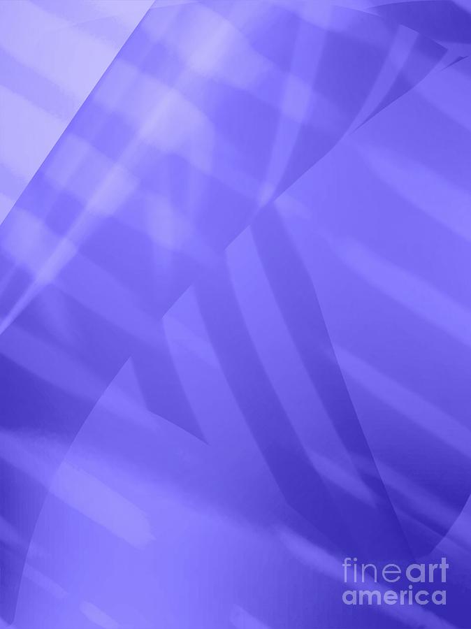 Abstract Art Tropical Blinds Ultraviolet Photograph by Itsonlythemoon -