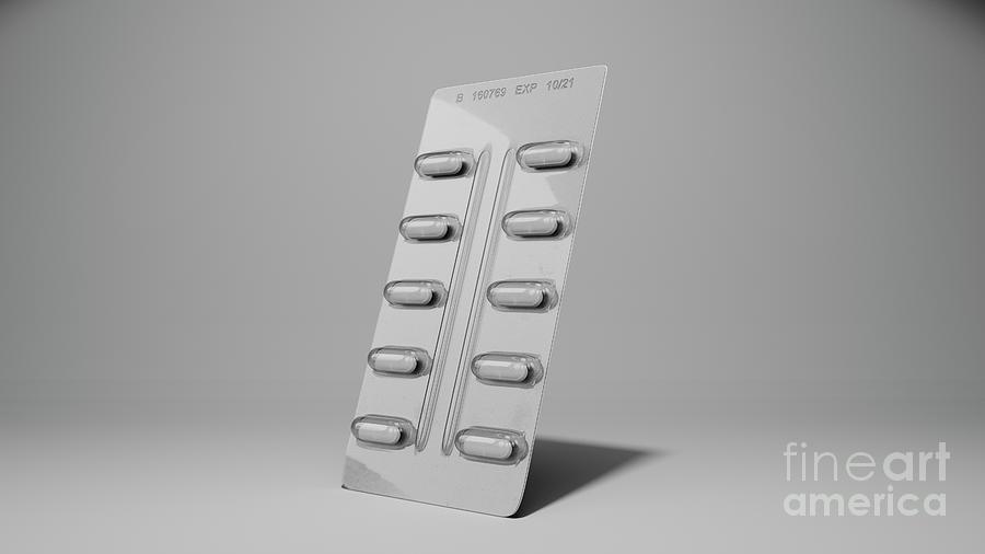 Blister Pack Of Pills Photograph by Research Visualized/science Photo Library