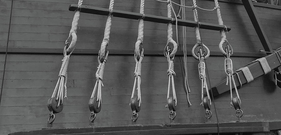 Block and Tackle 1 Photograph by Vintage Pix
