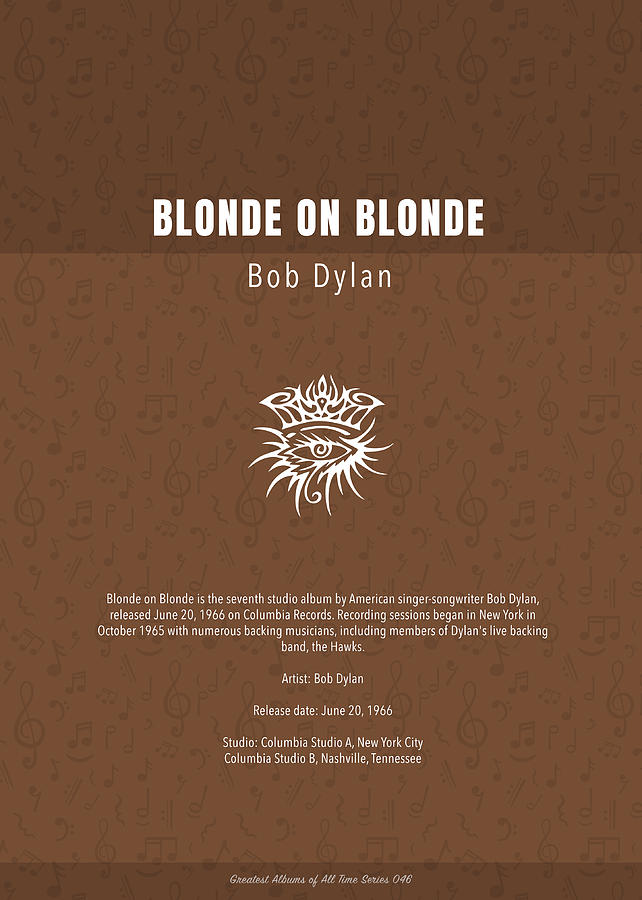 bob dylan blonde on blonde album