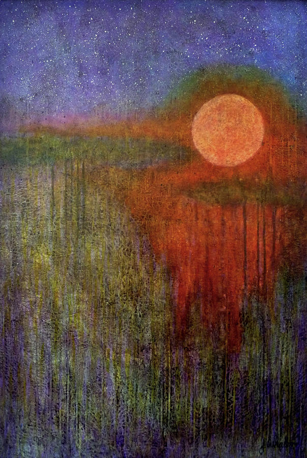 Blood Moon Over Wetlands by Jim Whalen Blood Moon Over Wetlands by Jim Whalen