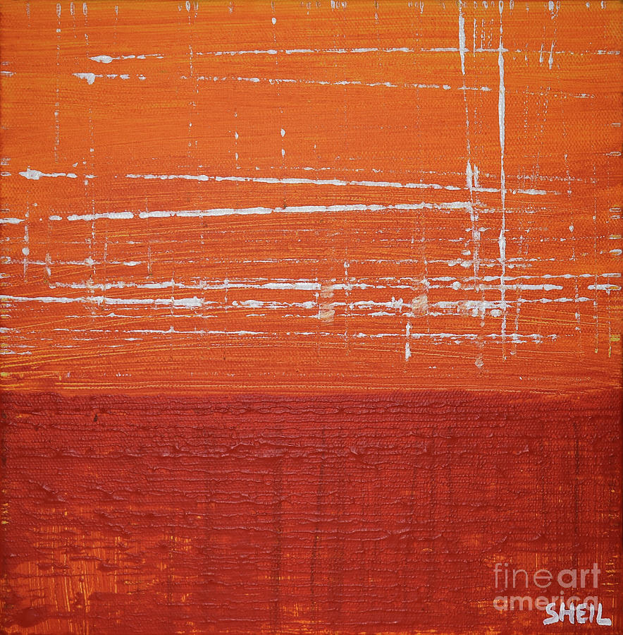 Blood Orange Painting by Amanda Sheil