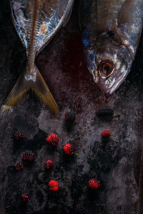 Still Life Photograph - Blood Stains by Farid Kazamil