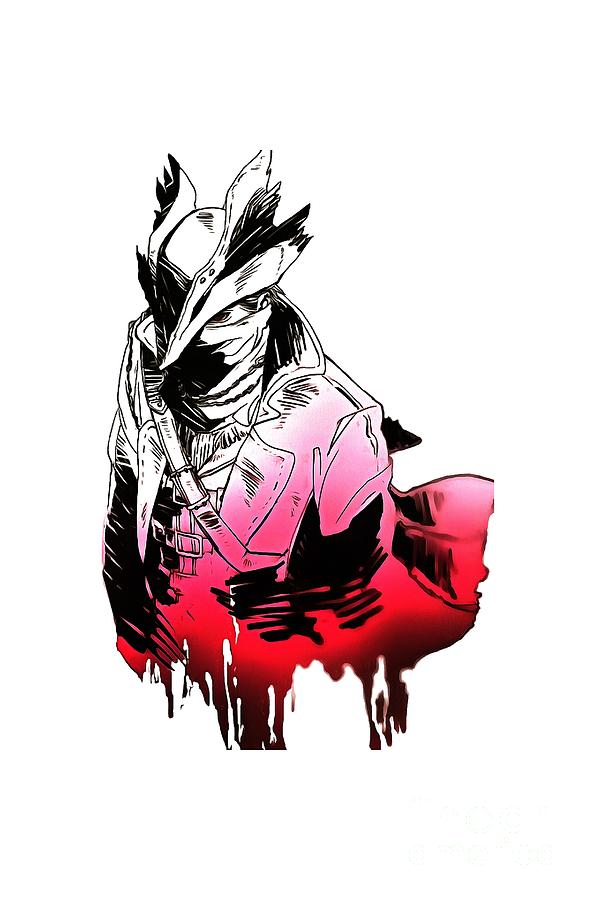 Bloodborne Digital Art - Bloodborn by Kik Ben