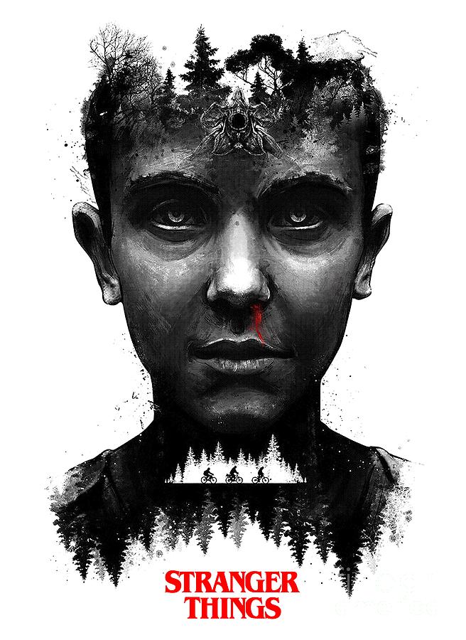 Bloody boy stranger Digital Art by Sergiodevannos | Fine Art America