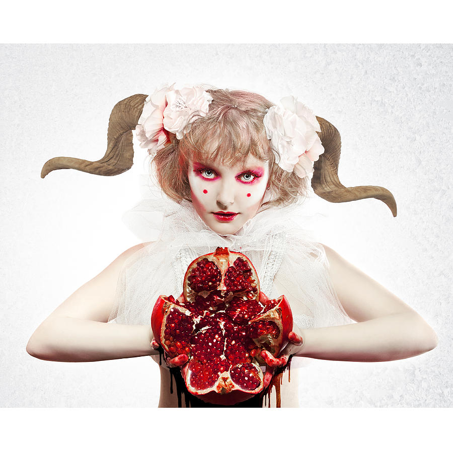 Portrait Photograph - Bloody Heart by Angelina Goncharova