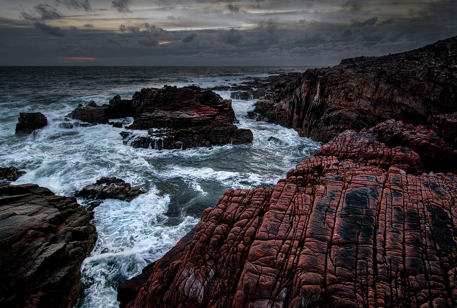 Bloody Rocks Photograph by Gareth Wray